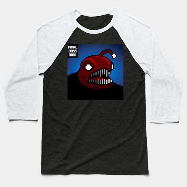 Final Boss Mob #42 Baseball T-Shirt by Final Boss Mob